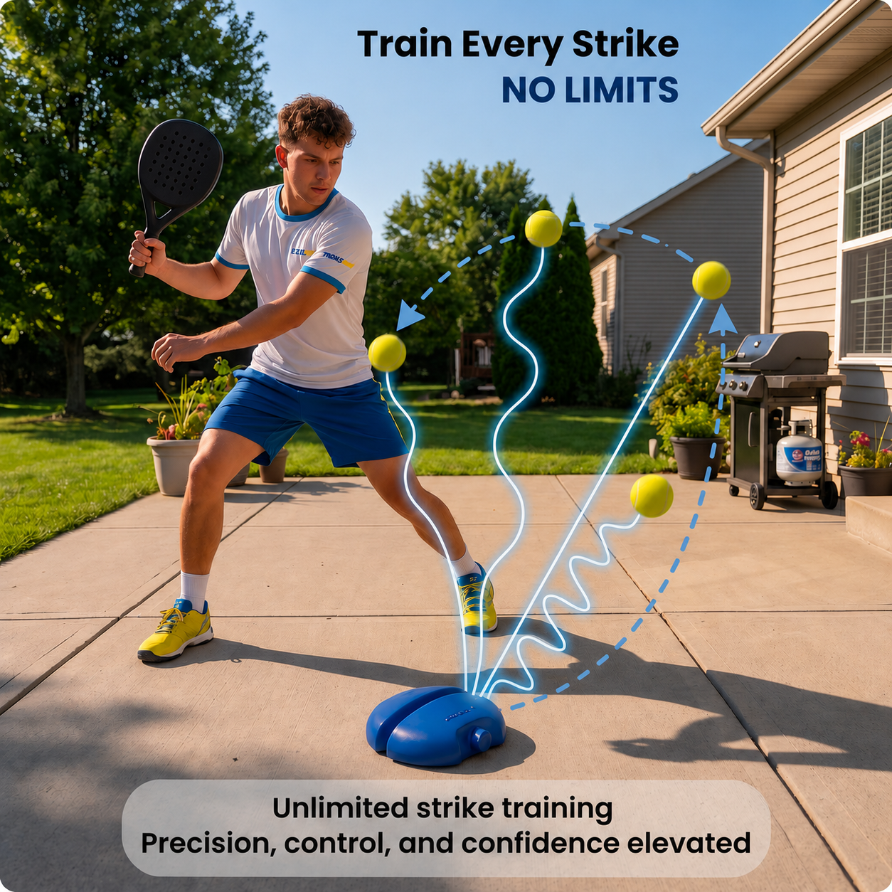 Acetrainer™: Serve up smiles, learn easily, and enjoy hours of padel for all.